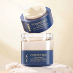 AHA+BHA+PHA Pore Care Liquid Skin Booster Serum And Polypeptide Tightening Anti-Wrinkle Cream  Deep Wrinkle Repair Night Cream