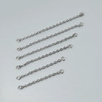 Dreamlee ASTM G23 Titanium Connector Chain For Nose Ring Hoop Clicker Cartilage Helix Body Piercing Jewelry Accessory