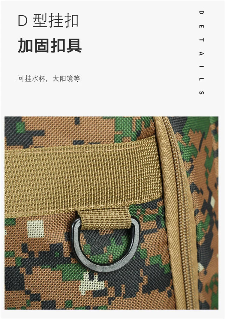 Camouflage Tactical Backpack for Men Large Capacity Outdoor PUBG Style Waterproof Travel School Bag Multifunctional for Daily Us