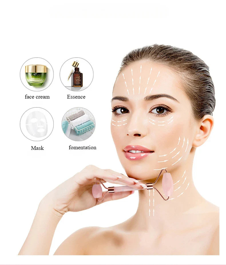Gua Sha Roller Massager Roller for Face Neck Eye Resin Facial Massage Instrumenr Beauty Health Care Scraping Board Skin Care