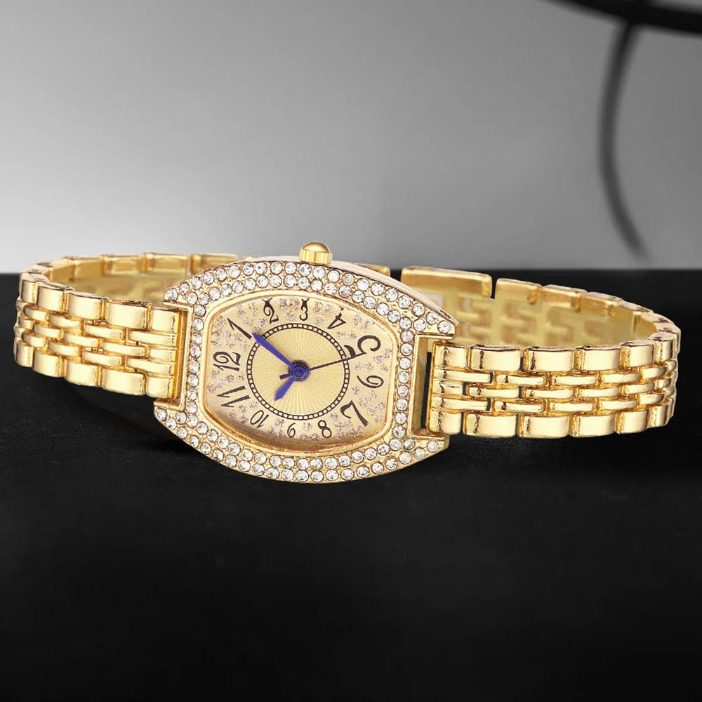 1PCS Women's Luxury Trendy Digital Scale Quartz Watch Suitable for Daily Clothing Matching as a Gift for Friends and Mothers