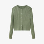 AS 2025 spring summer linen shirt + dress collection high quality print linen and knitting cardigan woman outfit