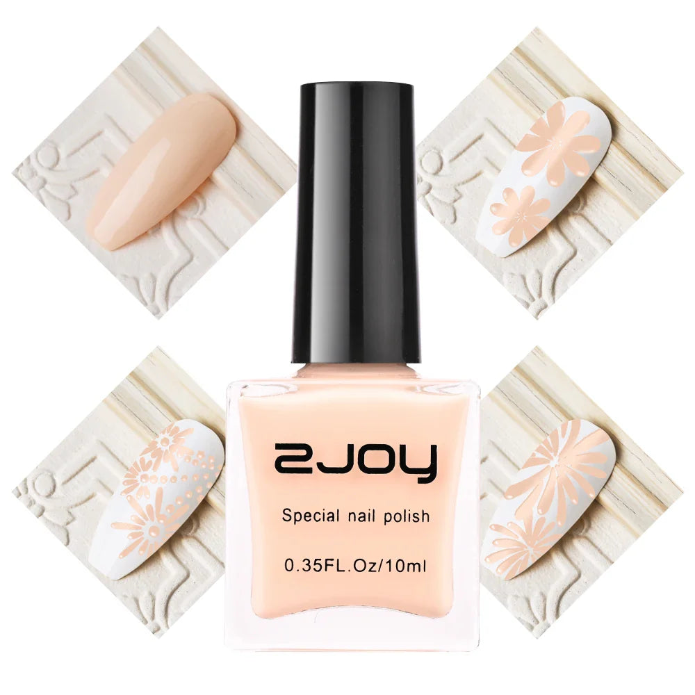 Black White Nail Art Stamping Polish 10ml 30 Colors Stamping Plates Polish Stamping Gel No Smudge Top Oil Colorful Nail Varnish