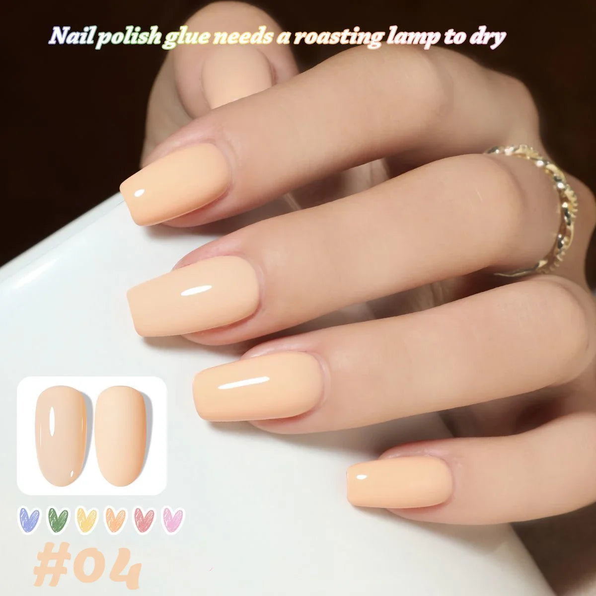 1-16pcs PSK Afternoon Sweetheart Gel Nail Polish Yellow Nails Macaron Sweetheart Color Series Whitening Nail Art Nail Supplies