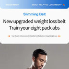 Abs Trainer EMS Abdominal Muscle Stimulator Electric Toning Belt USB Recharge Waist Belly Weight Loss Home Gym Fitness Equiment