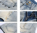 Blue Retro Female Short Jeans Pants Fashion 2025 New In Clothing Hot Casual Trend 2000s Clothes Y2k Flowy Women's Denim Shorts