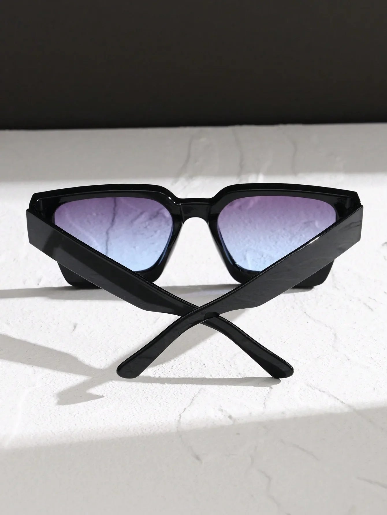 1/2 PC S Classic Fashion Square Plastic Frame Women Sunglasses For Men Daily Life Shades Eyewear Accessories.