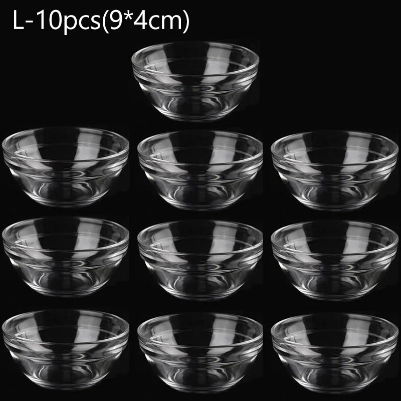 10/5/3/1pcs Facial Mask Bowl Mixing Bowl Acrylic Oil Bowl Set Face Mud Mixing Brush Applicator Beauty Salon DIY Skin Care Tools