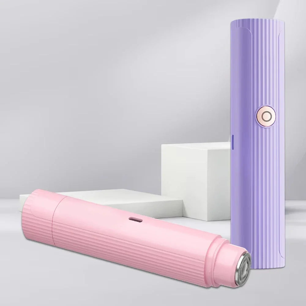 2025 New 2in1 Electric Razor for Women Painless Hair Removal Rechargeable Body Trimmer Underarm Mustache Epilator Shaver