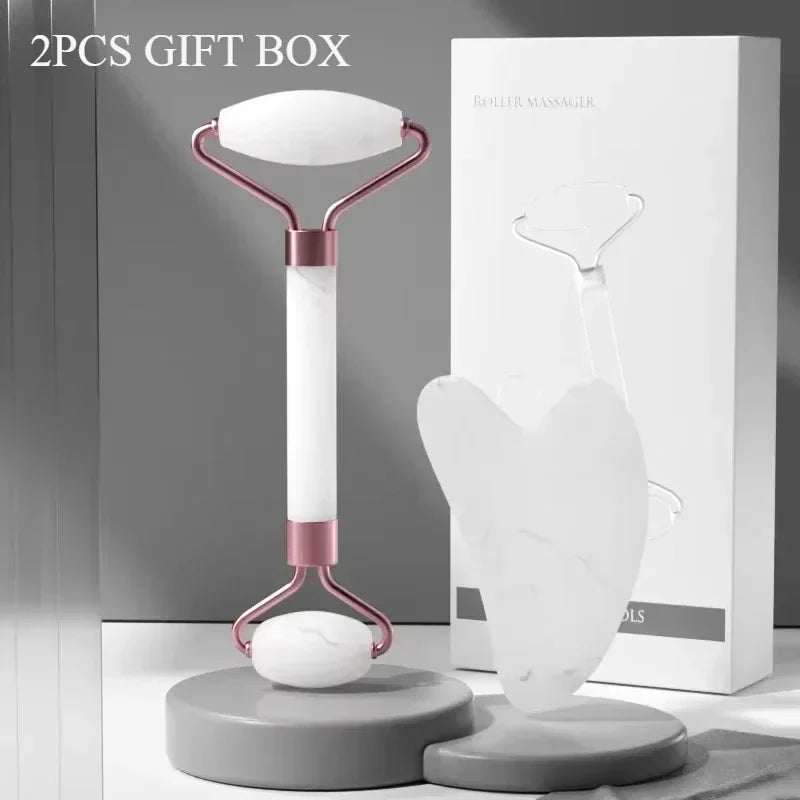 Gua Sha Roller Massager Roller for Face Neck Eye Resin Facial Massage Instrumenr Beauty Health Care Scraping Board Skin Care