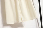 2025 Summer Female Fashionable Versatile Solid Skirts High Waisted Mid Length A-line Plus Size Skirt Split Wrap Body Skirt