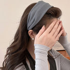 2025 Korea Fashion Elegant Wide Hairbands Headband Women Girls Gift Scrunchie Hair Head Hoop Band Accessories Headdress Headwear