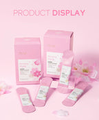 100pcs Sakura Moisturizing Sleeping Masks Travel Night Cream Facial Nourishing Improve Roughness & Dryness Skin Care Products