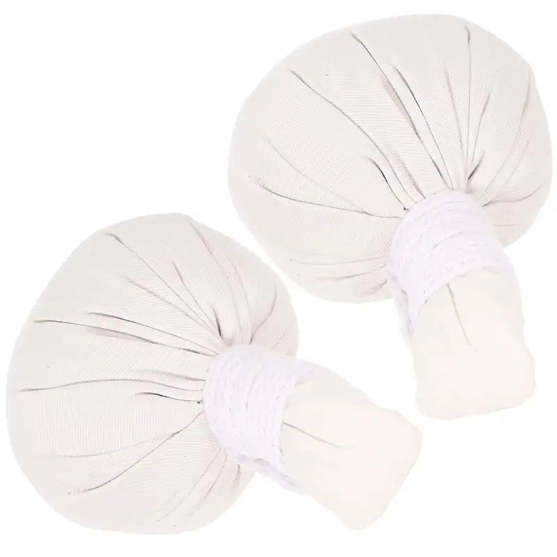 2pcs Chinese Herbal Pouches Spa Massage Pouches Herbal Massage Balls Warming Bags Thai Massage Balls Bath Compress Balls