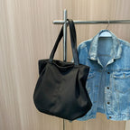 Casual Women's Bag New Large Capacity Canvas Tote Bag Lightweight Women Shoulder Bags Simple Style Female Handbags HJ8396