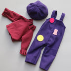 Cartoon Style Clothes Suit for 1/6 Bjd Doll Accesssories for 30cm Baby Doll Dress Up Toys for Children