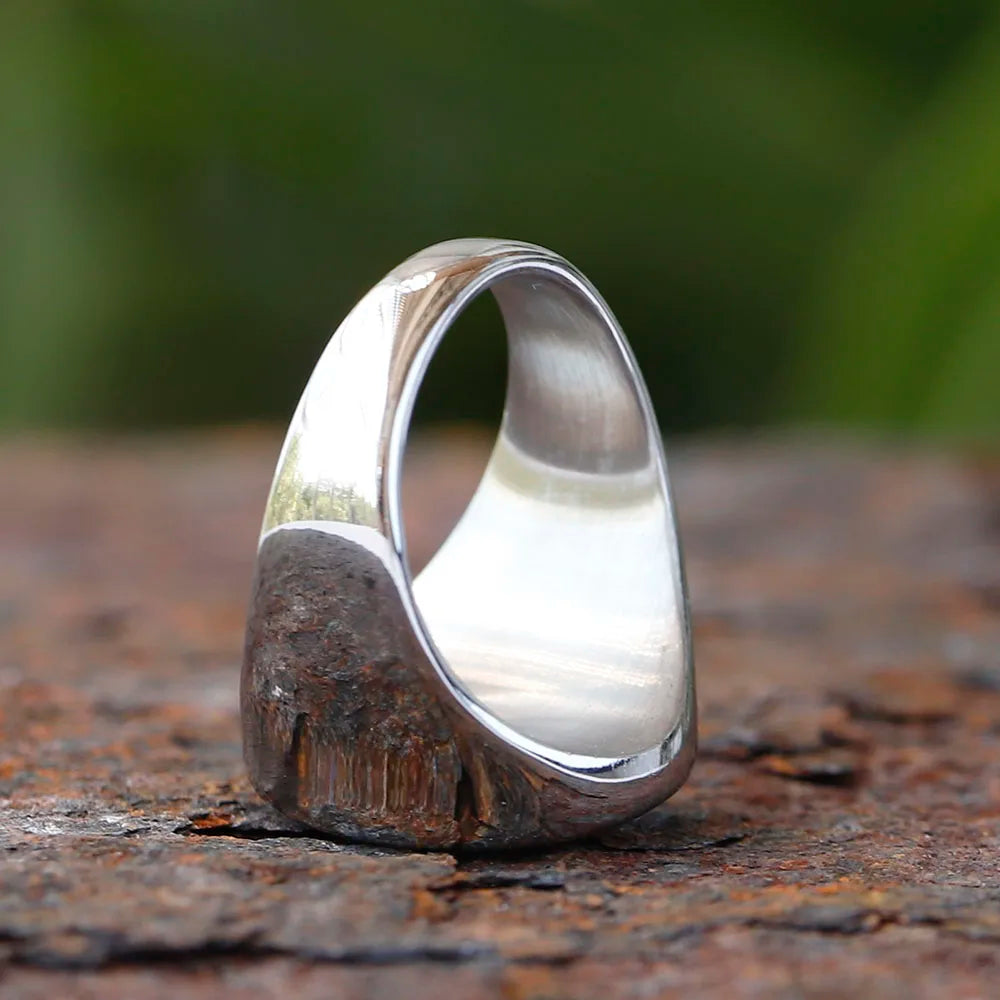 2024 New Fashion 316L Stainless Steel 3D  dragon Head Ring High Polished Men's Animal Jewelry for men gift