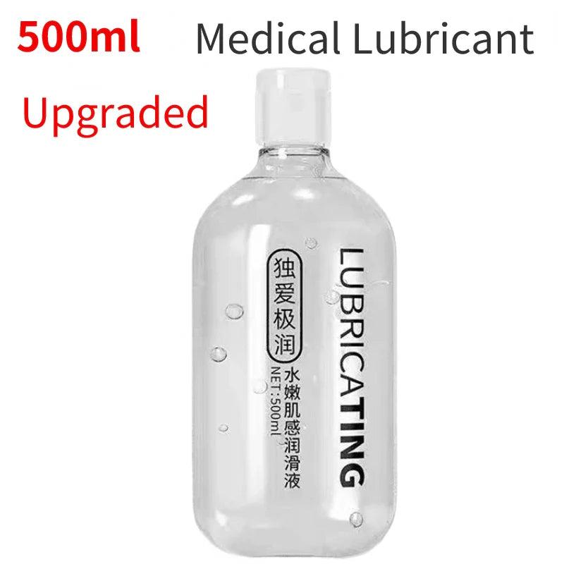 500ml Large Capacity Lube Human Body Lubricant Sex Toys for Women Men Anal Dick Sex Lubrication Sexy Adult Lubricating Sex shop