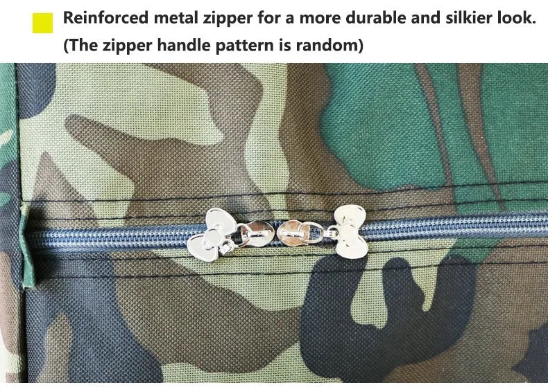 Camouflage Luggage Moving House Big Bag Thick Waterproof Oxford Cloth Moving Artifact Large Woven Storage Men's Travel Bag 180L