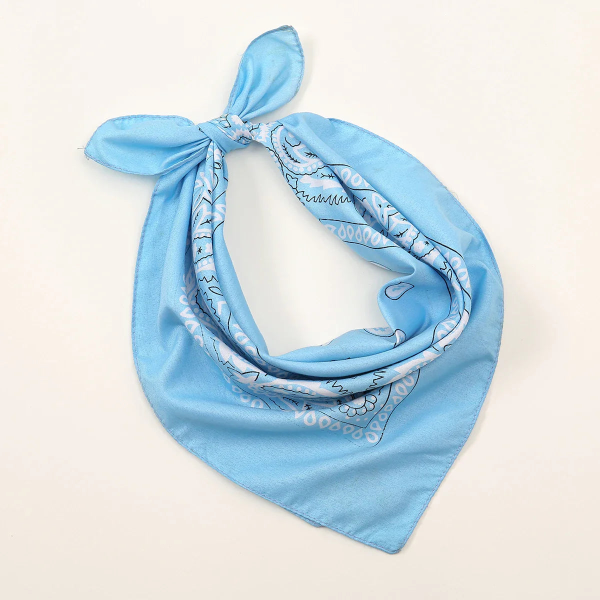 Bohemian Print Bandana Paisley Printed Headbands Hiphop Kerchief Outdoor Unisex Headband Wrist Wraps Face Mask Handkerchief