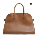 Handbag Tote Tote Commuter Leather Large Capacity Computer Bag White Soft Breathable Handbags Traveling