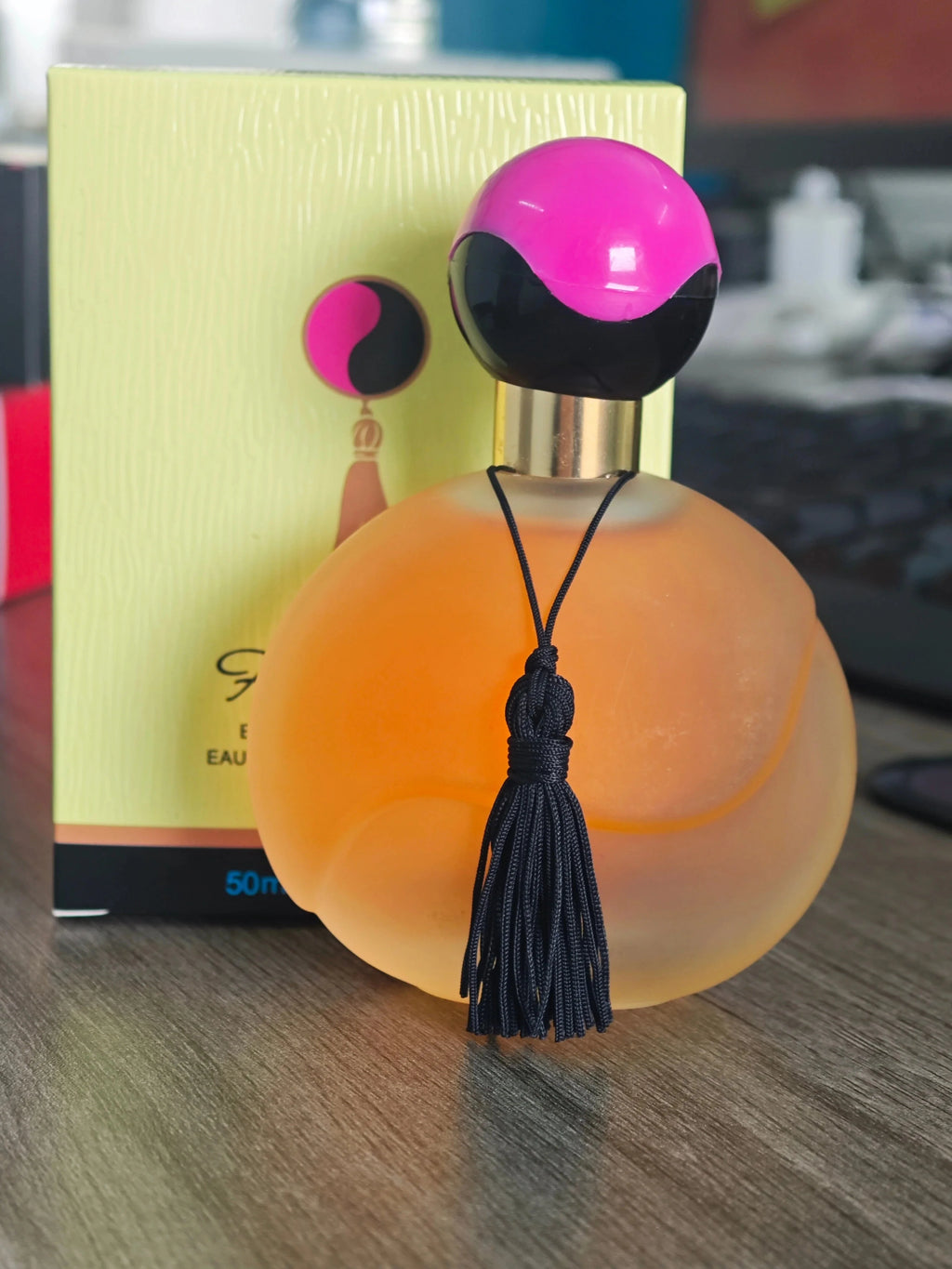 50ml Durable Fresh Citrus Smell Perfume for Ladies High-end Fragrance Long Lasting Light  Orange Flavor