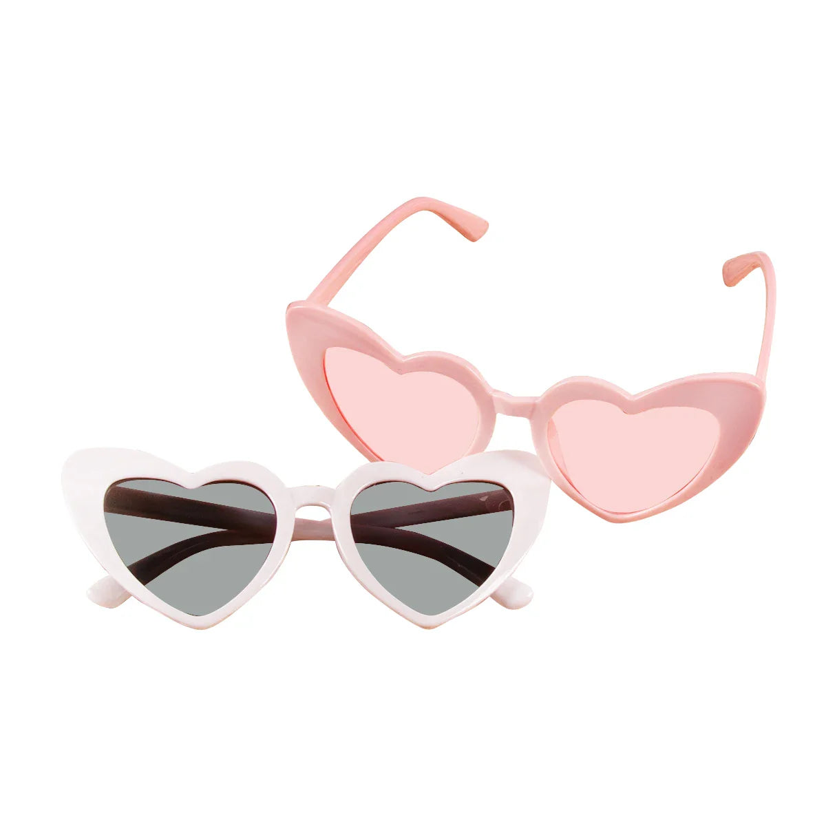 6pcs Bachelorette Party Sunglasses Wedding Bridal Shower Decoration Pink White Heart Glasses Bridesmaid Gifts Hen Party Supplies