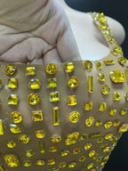 Diamonds Wedding Dress for Women Goddess Senior Photoshoot Props Homecoming Celebrate Birthday party dress New Year's Dress