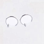2/4Pcs 18G 316L Stainless Steel Fake Lip Rings for Women Men,  Fake Septum Nose Ring Clip On Lip Ring Fake Piercing Jewelry