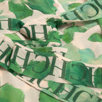 CHCH 2025 Dresses Women's New Belted Chiffon Print V-neck Chic Slim Long Dress Fashion Elegant Holiday Street Women's Dress