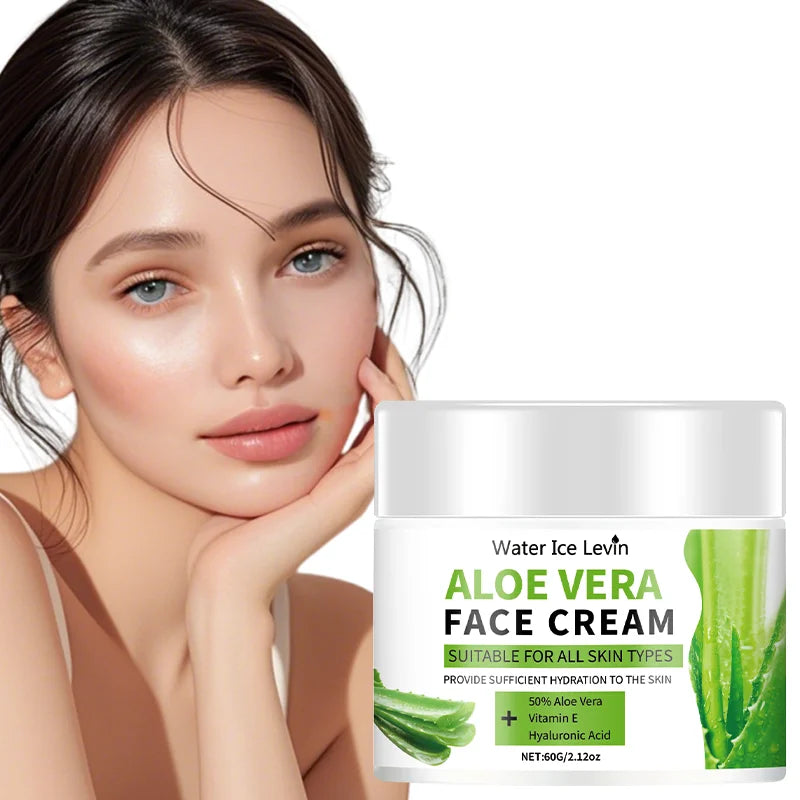 Aloe Vera & Vitamin E Moisturizer - a Soothing Moisturizer for Dry, Sensitive Skin |   Leaves Face and Body Soft and Supple