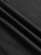 Cotton Blend Short Sleeve ME Letter Print Crop T-Shirt - Soft Semi-Sheer Micro Elasticity Crew Neck Sexy Style