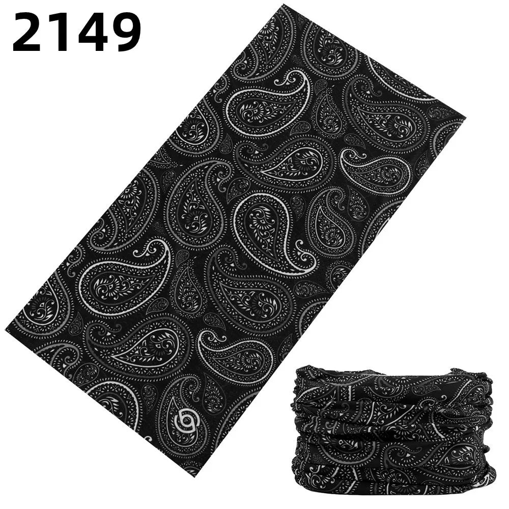 2101Unisex Climbing Hiking Scarf Sport Headwear Bandanas Motorcycle Turban Hand Band Magic Scarves Outdoor Cycling Headband Mask