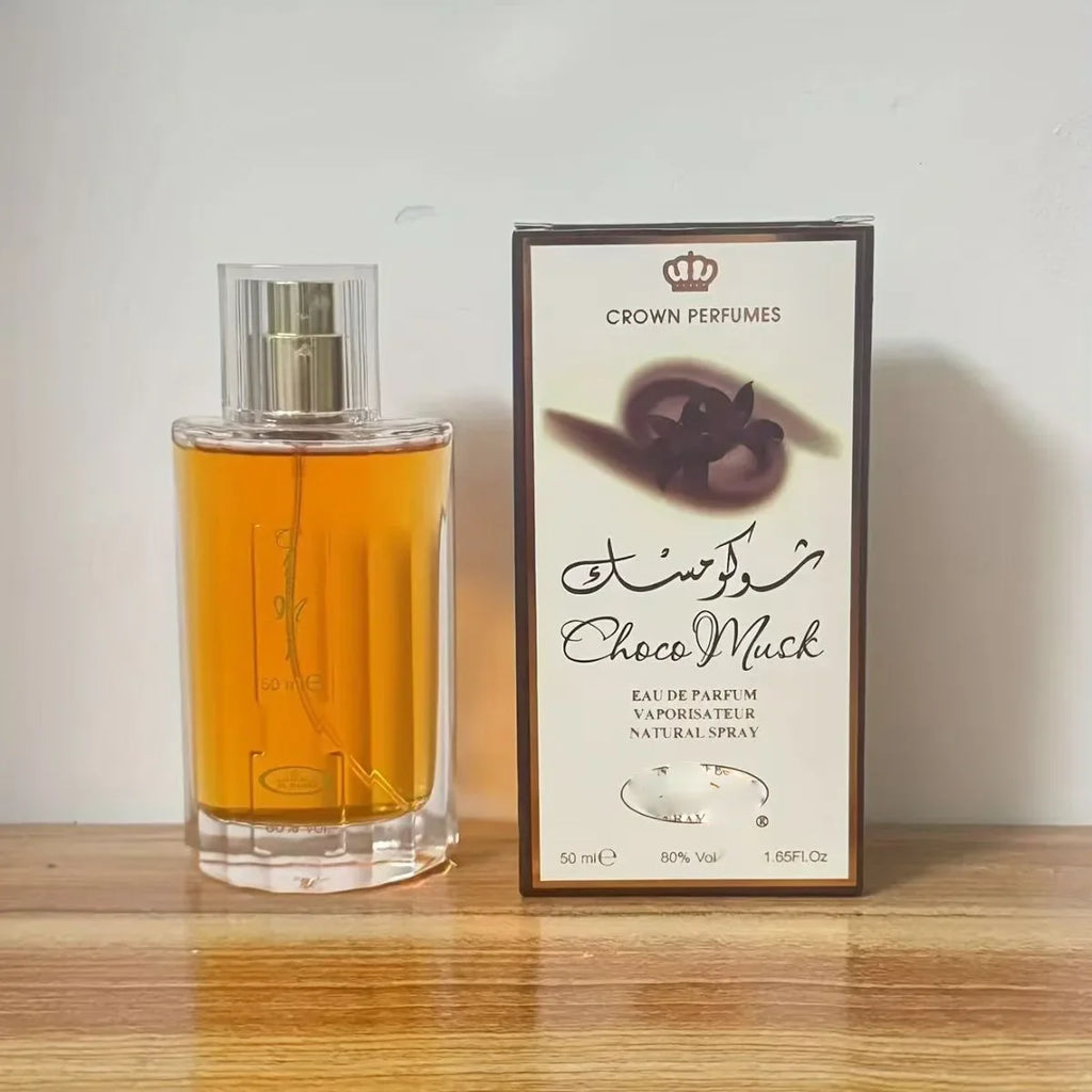 50ml Choco Musk Crown Perfume Long Lasting Vanilla Chocolate Flavor Fragrance Eau De Parfum Spray
