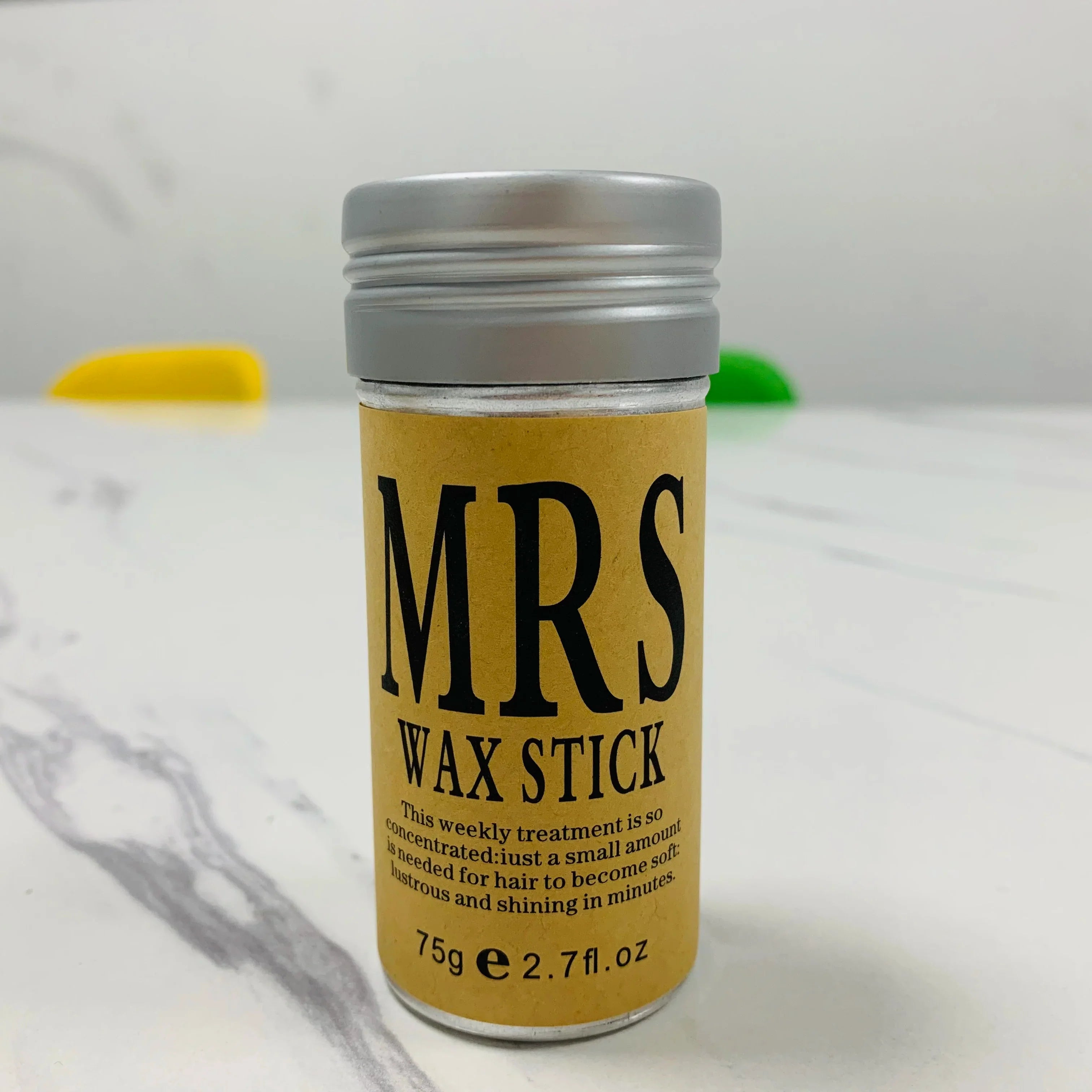 Hair Wax Stick Long Lasting Waterproof Portable Finishing Broken Hair Stick Hair Styling Tool