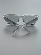 1/2 PC S Classic Fashion Square Plastic Frame Women Sunglasses For Men Daily Life Shades Eyewear Accessories.