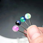 10/50/100pcs Men's Acrylic Round Balls Assorted Varieties Suitable For DIY Piercing Jewelry Such Earrings/Tongue/Navel Rings