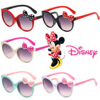 Disney Minnie Mouse Girls Sunglasses Figure Anime Kawaii UV Protection Summer Sunglasses Cute Funny Glasses Toys Birthday Gift