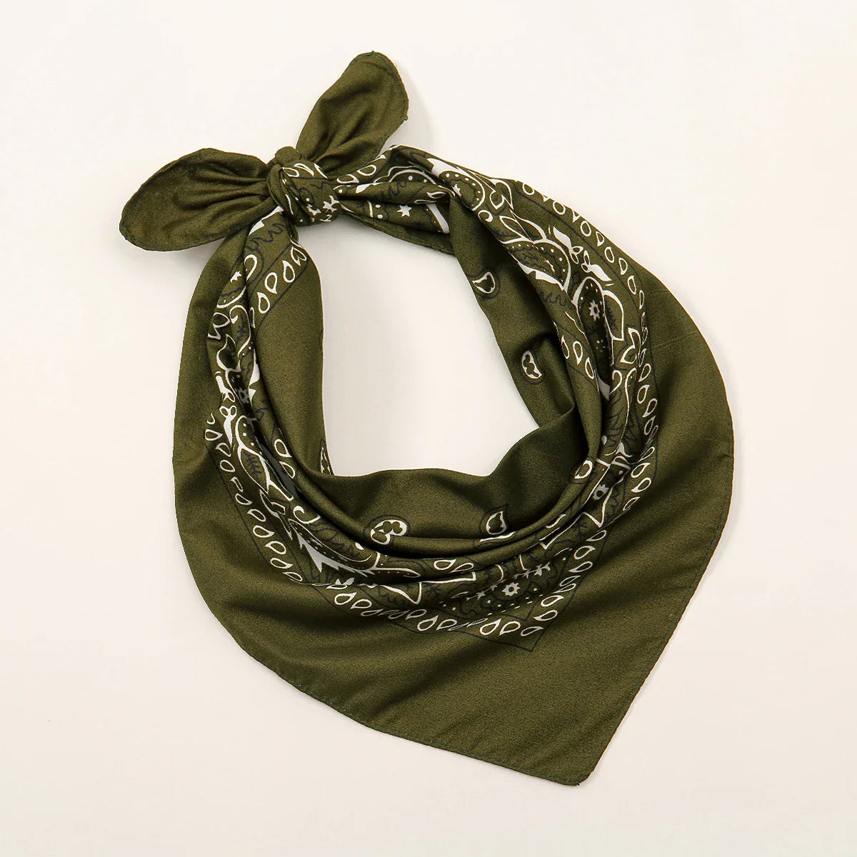 Bohemian Print Bandana Paisley Printed Headbands Hiphop Kerchief Outdoor Unisex Headband Wrist Wraps Face Mask Handkerchief