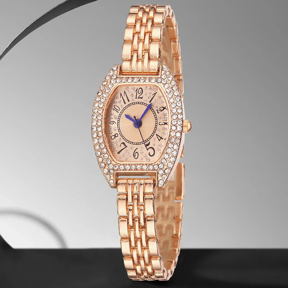 1PCS Women's Luxury Trendy Digital Scale Quartz Watch Suitable for Daily Clothing Matching as a Gift for Friends and Mothers