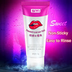 60g Refreshing Oral Lubricant for Couples, Foreplay Lubricant  Enhance Pleasure, Plant-Based Flavour Lube, Non-Sticky