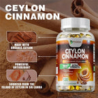 Ceylon Cinnamon - Supports Healthy Circulation, for Heart, Joint & Brain Health, Boosts Immunity, Improves Energy Levels