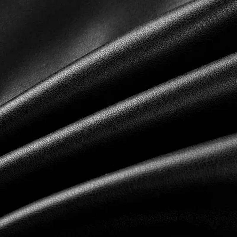 Baby Boys' Leather Jacket Spring and Autumn Children's PU Jacket Casual Motorcycle Jacket Girl Coat