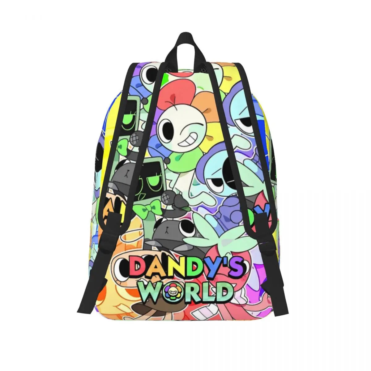 Dandys World Cool Backpack Lightweight High School Hiking Travel Game Logo Daypack for Men Women Laptop Computer Shoulder Bag