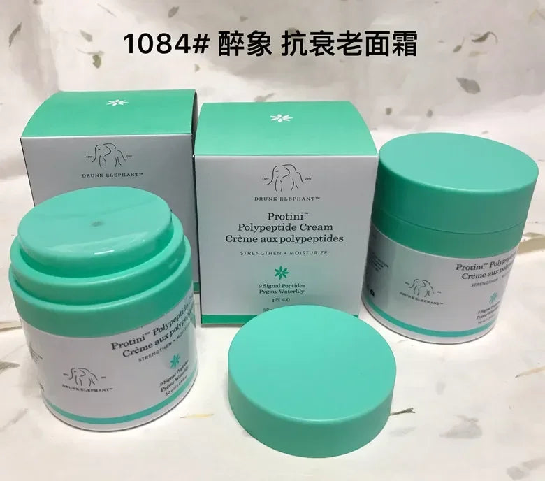 50ml LALA RETRO WHIPPED CREAM FACE SKIN CARE SET PROTINI POLYPEPTIDE CREAM  VIRGIN MARULA OIL SERUM FOR PREGNANT WOMEN