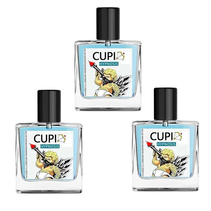 50ml Original Cupid Men's Pheromone Cologne Lasting Mature Hypnotic Rich Fragrance High Quality Hombre Perfume Body Spray