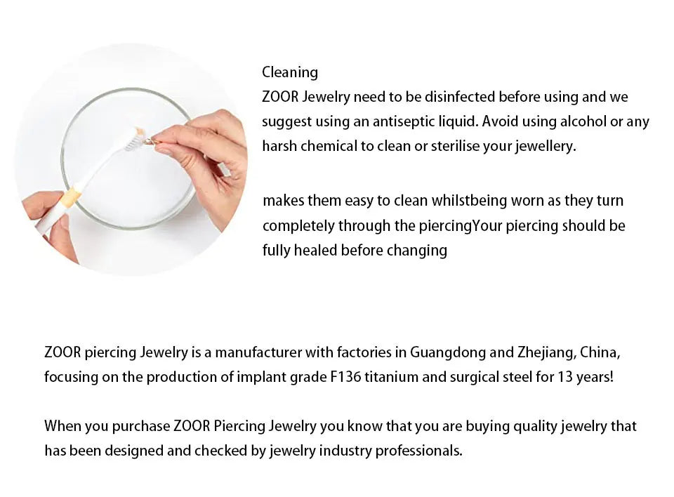 ASTM F136 Titanium Nose Rings Septum Piercing 16G Marquise Earring Helix Daith Piercing Punk Implant Grade Titanium Body Jewelry