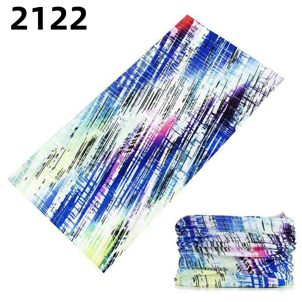 2101Unisex Climbing Hiking Scarf Sport Headwear Bandanas Motorcycle Turban Hand Band Magic Scarves Outdoor Cycling Headband Mask