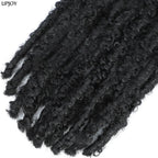 Butterfly Locs Crochet Hair 12 inch Handmade Butterfly Soft Locs Crochet Hair Extensions Synthetic Braiding Hair 12Strands/pack