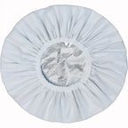 Adjustable Double Layer Satin Bonnet Nightcap Doubleside Women Round Shower Caps Night Sleep Polyester Hat Solid Black Lining